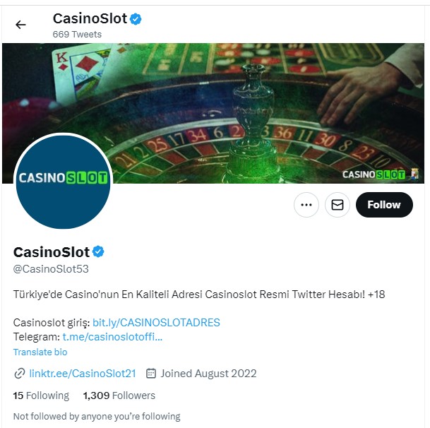 Casinoslot Twitter