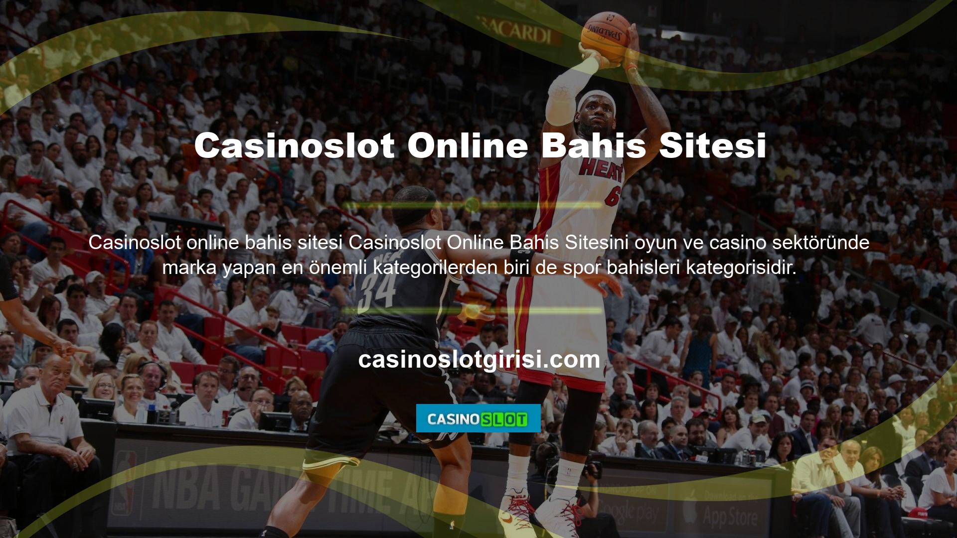 Yasadışı Casino Sitesi Casinoslot Spor Bahisleri Dizini, çoğu pazar segmenti ve farklı bahis oyunları türleri için farklı kategoriler içerir